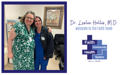 Dedicated Pediatrician, Leslie Hollis, MD, Joins Faith