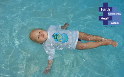 Infant Swim Rescue Lessons at the Swan Family Wellness Center
